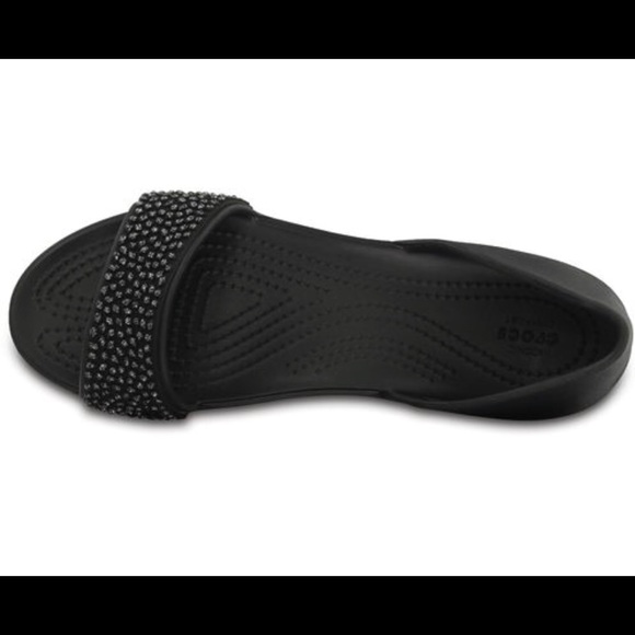 crocs lina embellished